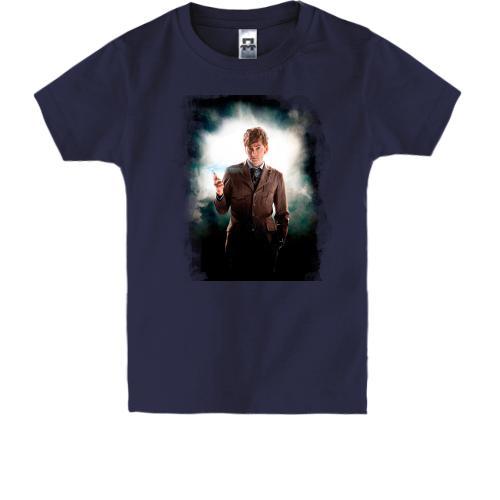 Дитяча футболка з Девідом Теннантом (Доктор Хто)
