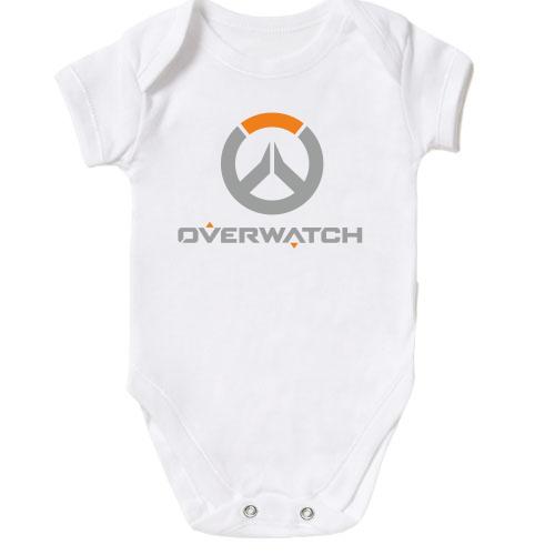Детское боди Overwatch logo