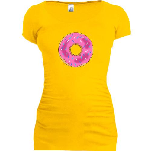 Подовжена футболка з пончиком з Сімпсонів
