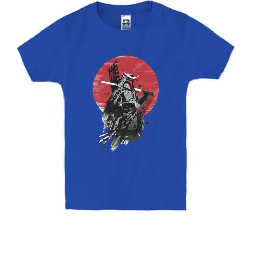 Дитяча футболка c збройним самураєм