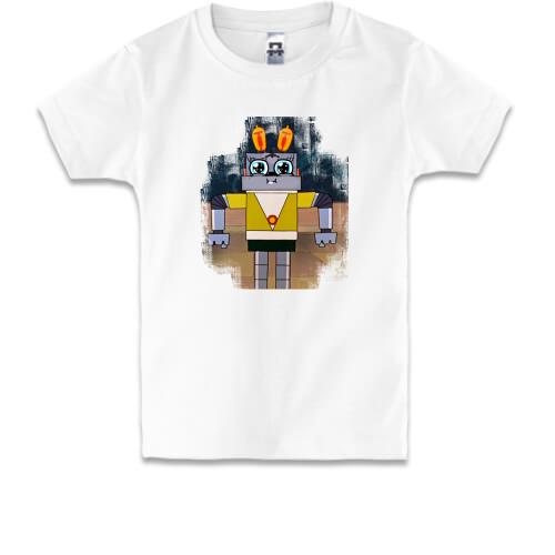 Детская футболка с роботом 