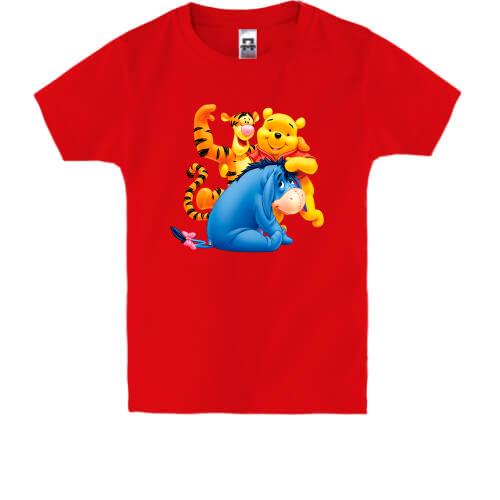 Дитяча футболка з героями мультика 