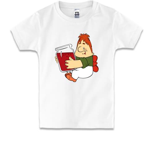 Детская футболка с Карлсоном