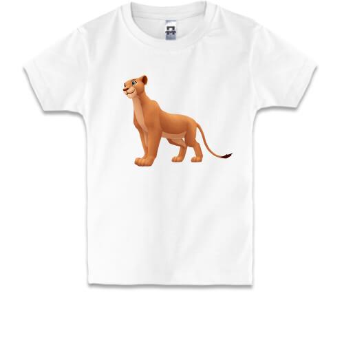 Детская футболка со Львицей (Король лев)