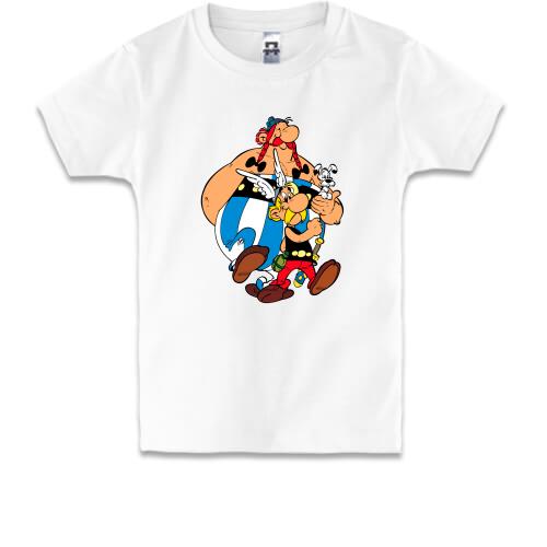 Детская футболка с Астериксом и Обеликсом (1)