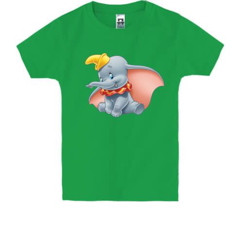 Детская футболка со слоненком Дамбо (1)