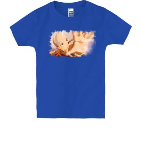 Детская футболка с аватаром Аангом