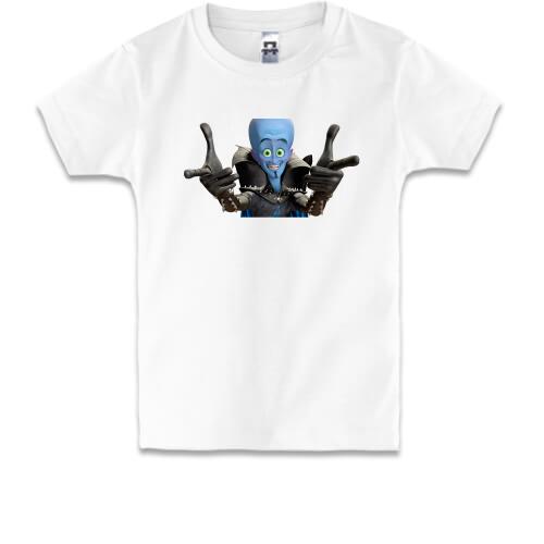 Дитяча футболка с улыбающимся Мегамозгом
