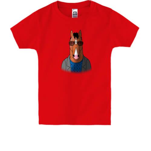 Дитяча футболка з конем Боджеком