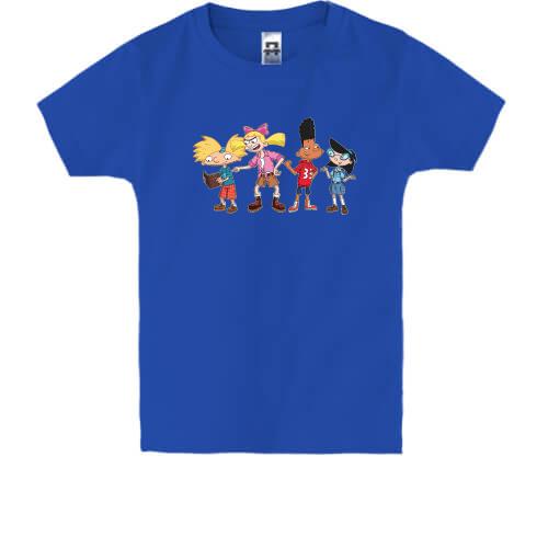 Дитяча футболка з персонажами мультфільму 