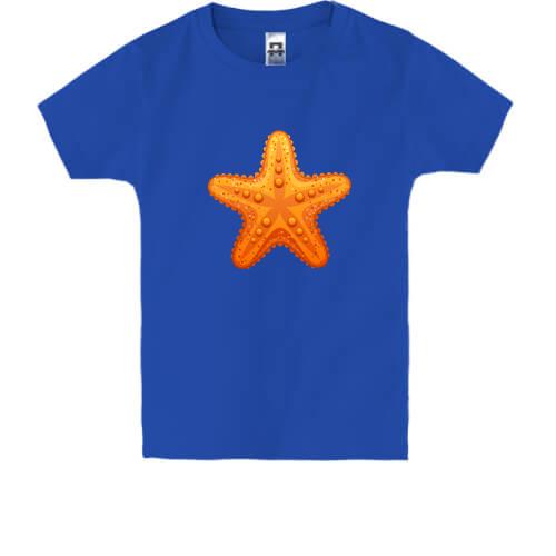 Детская футболка с морской звездой