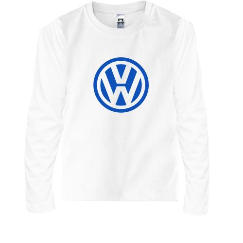 Детский лонгслив Volkswagen (лого)