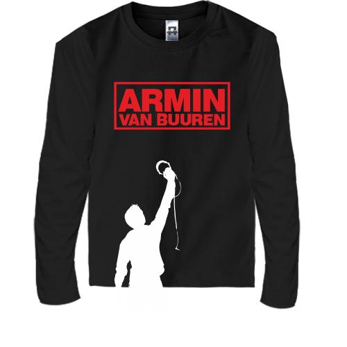 Детский лонгслив Armin Van Buuren (с силуэтом)
