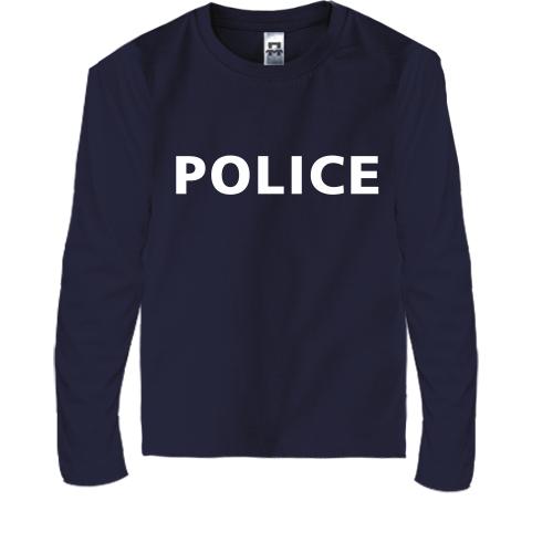Детский лонгслив POLICE (полиция)