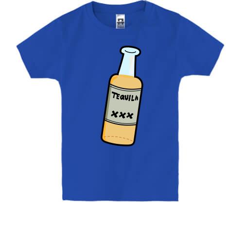 Детская футболка с бутылкой Текилы