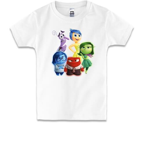 Детская футболка с героями мультфильма 