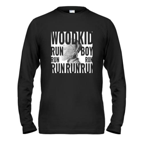 Чоловічий лонгслів Woodkid - Run boy