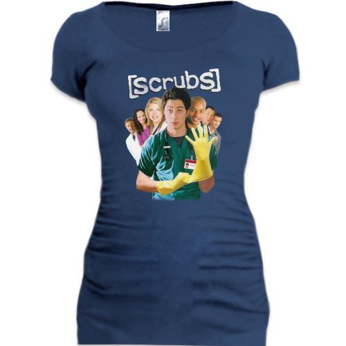 Подовжена футболка scrubs (Клініка)