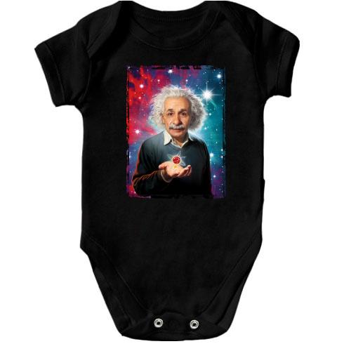 Дитячий боді Альберт Ейнштейн з молекулою