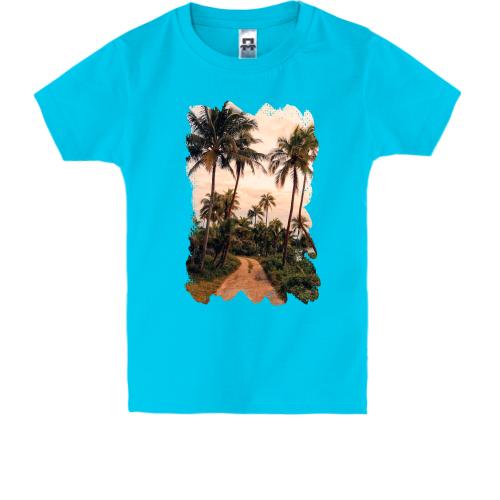 Детская футболка с пальмами (2)