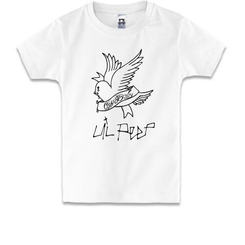 Детская футболка Lil Peep - crazy baby