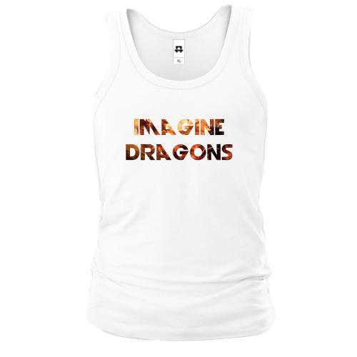 Майка Imagine Dragons (огненный дракон)