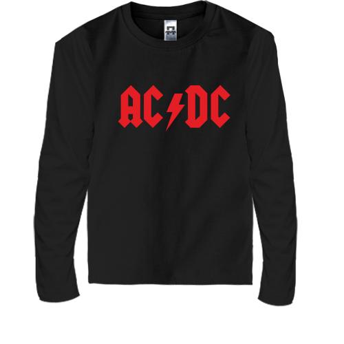 Детский лонгслив AC/DC logo