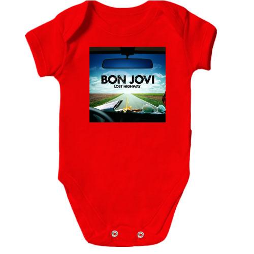 Детское боди Bon Jovi - Lost Highway