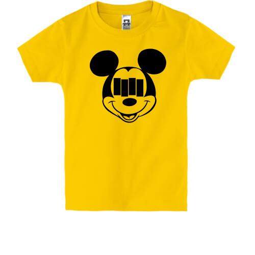 Детская футболка Black Flag Mickey Style