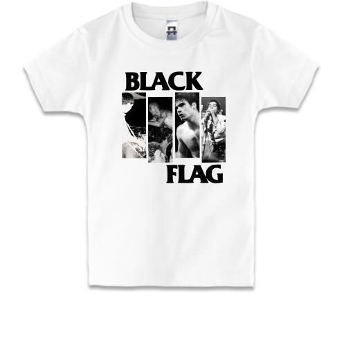 Детская футболка Black Flag (группа)