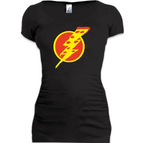 Подовжена футболка Flash Pizza
