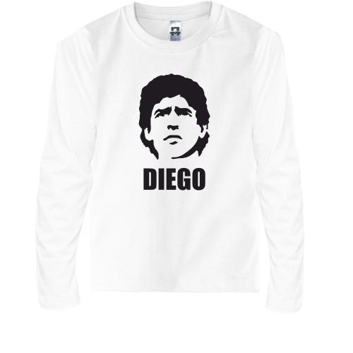 Детский лонгслив Diego Maradona
