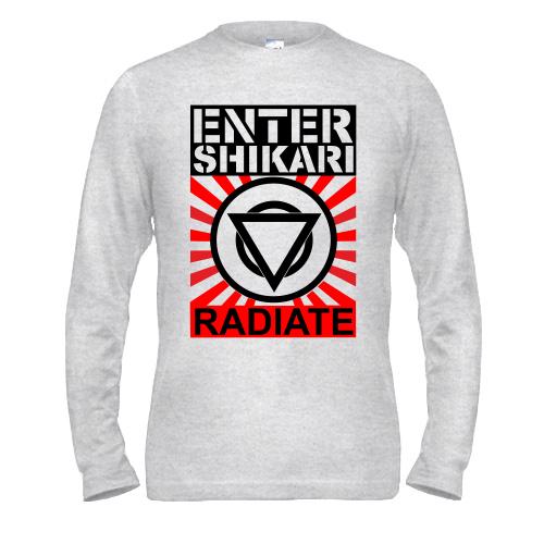Чоловічий лонгслів Enter Shikari Radiate