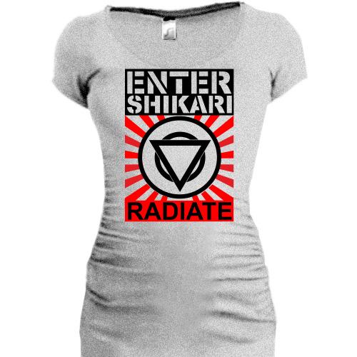 Подовжена футболка Enter Shikari Radiate