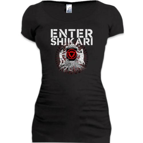 Подовжена футболка Enter Shikari Take To The Skies