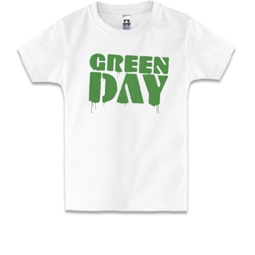 Детская футболка Green day (paint)