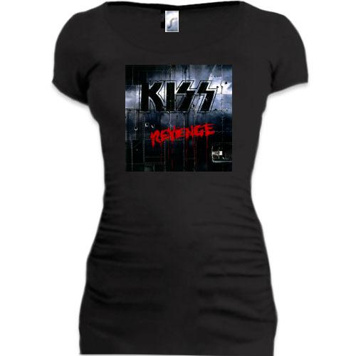 Подовжена футболка KISS Revenge