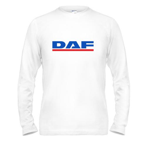 Лонгслив с лого DAF