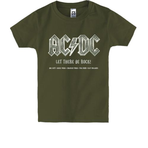 Детская футболка AC DC - Let there be rock!