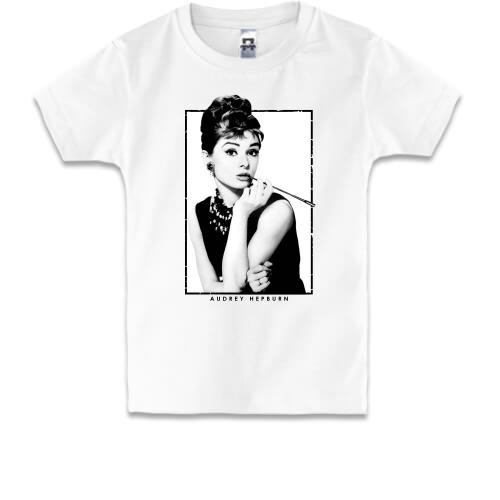 Детская футболка Audrey Hepburn