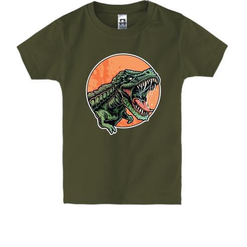 Дитяча футболка Дінозавр