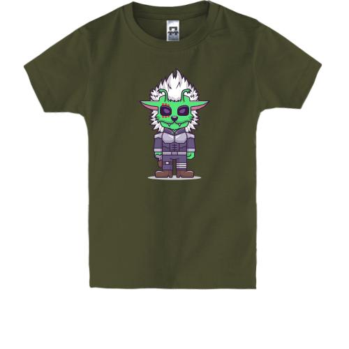 Детская футболка Инопланетный персонаж