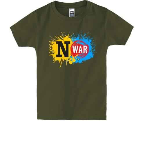 Дитяча футболка No War in Ukraine