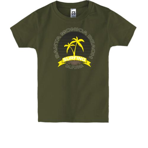 Детская футболка Serfing Пальмы