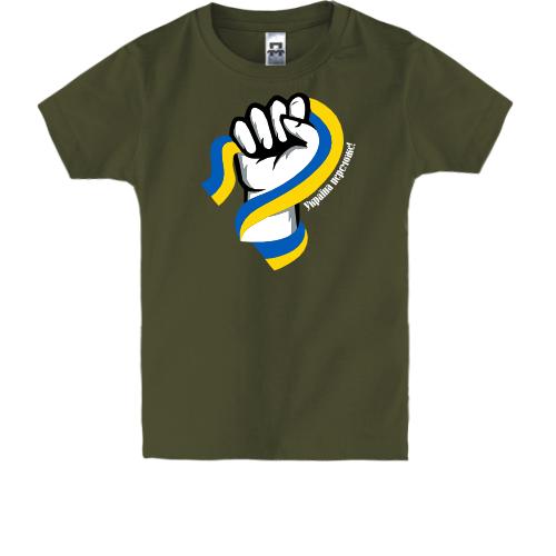 Детская футболка Україна переможе!
