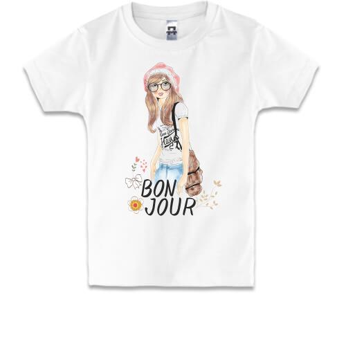 Детская футболка bon jour