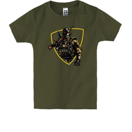 Детская футболка с Солдатом фортуны