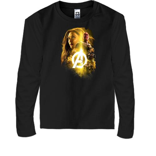 Детская футболка с длинным рукавом Мстители (Avengers)
