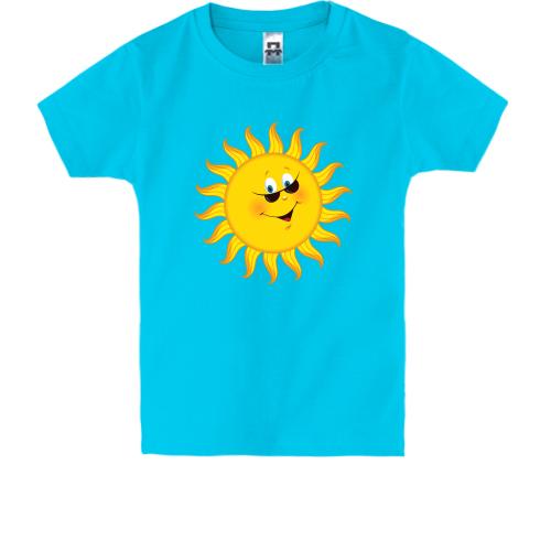 Детская футболка с солнышком