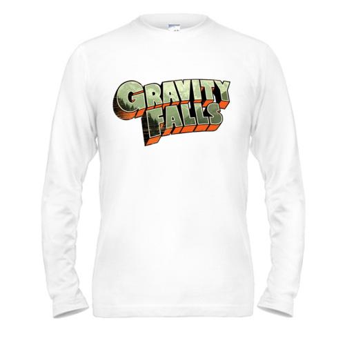 Чоловічий лонгслів Gravity Falls лого